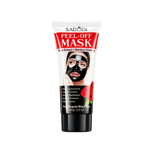 Aceite Natural SADOER para Eliminar Puntos Negros, Limpieza de Poros Dilatados, Reafirmante Facial, Mascarilla Peel-off de Carbón y Aloe Vera para una Piel Clara y Suave - Product Image 6