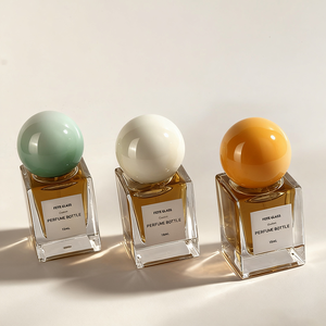 Wholesale New 15ml Square Glass <strong>Perfume</strong> Bottle <strong>Mini</strong> Crimp <strong>Perfume</strong> Spray Bottle With Ball Cap - Product Image 6