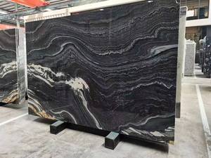 Dalle de quartzite de luxe grise Namco, surface polie, pour intérieur, pour îlot de cuisine, plan de travail, revêtement mural de salle de bain - Product Image 6