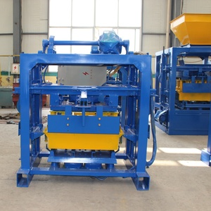 Machine à fabriquer des briques en béton manuelle QT40-2, machine à briques en ciment stationnaire <span class=keywords><strong>pour</strong></span> petite usine. - Product Image 5