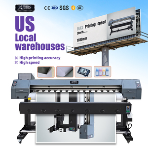 Impresora Eco-Solvente para Pancartas Publicitarias de Exterior; Máquina de Formato Ancho de 1.8m; Impresora de Gran Formato de Alta Velocidad para el Mercado Estadounidense - Product Image 1