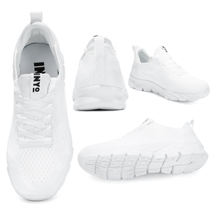 Chaussures décontractées pour hommes Printemps-Été 2026, avec empeigne personnalisée, semelles épaisses rehaussantes, antidérapantes, en denim, design petit blanc tendance - Product Image 1