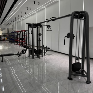 Máquina <span class=keywords><strong>de</strong></span> <span class=keywords><strong>Gimnasio</strong></span> Multifuncional <span class=keywords><strong>de</strong></span> 5 Estaciones con Cable Cruzado, Prensa <span class=keywords><strong>de</strong></span> Tríceps y Barra <span class=keywords><strong>de</strong></span> Dominadas, Equipo <span class=keywords><strong>de</strong></span> Fitness Comercial con Certificación CE ISO - Product Image 3