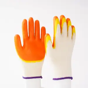 Fabriek Directe Levering Tuinwerk Usl Polymeer-Xs 3/4 Ondergedompelde Zandige Winterhandschoenen Latex Gecoate Handschoen