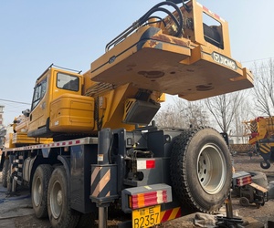 เครนรถบรรทุกมือสอง XCM QY75kc 75 T เครนมือสอง Stc750 Stc800t6 Stc550t Stc250s Xct25 Xct55 75ตันรถเครนเคลื่อนที่ - Product Image 3