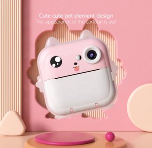 2024 Hot Bán dễ thương phim hoạt hình mini ảnh in nhiệt HD Máy ảnh kỹ thuật số cho trẻ em CMOS cảm biến hình ảnh - Product Image 3