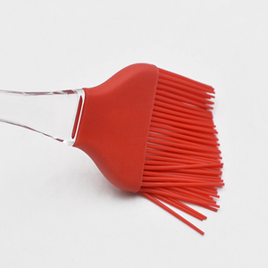 Brocha de Silicona con Mango de PS, Apta para Cocina, para Untar Grasa <span class=keywords><strong>en</strong></span> Moldes para Hornear con Aceite/Mantequilla, Untar <span class=keywords><strong>Pollo</strong></span> con <span class=keywords><strong>Salsa</strong></span> Barbacoa/Miel/Aceite - Product Image 4