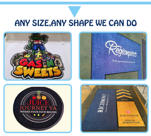 Alfombra Personalizada con Logotipo de Fútbol, Tapete con Emblema de Club de Fútbol, Alfombra de <span class=keywords><strong>Entrada</strong></span> con Marca de Club de Fútbol - Product Image 5