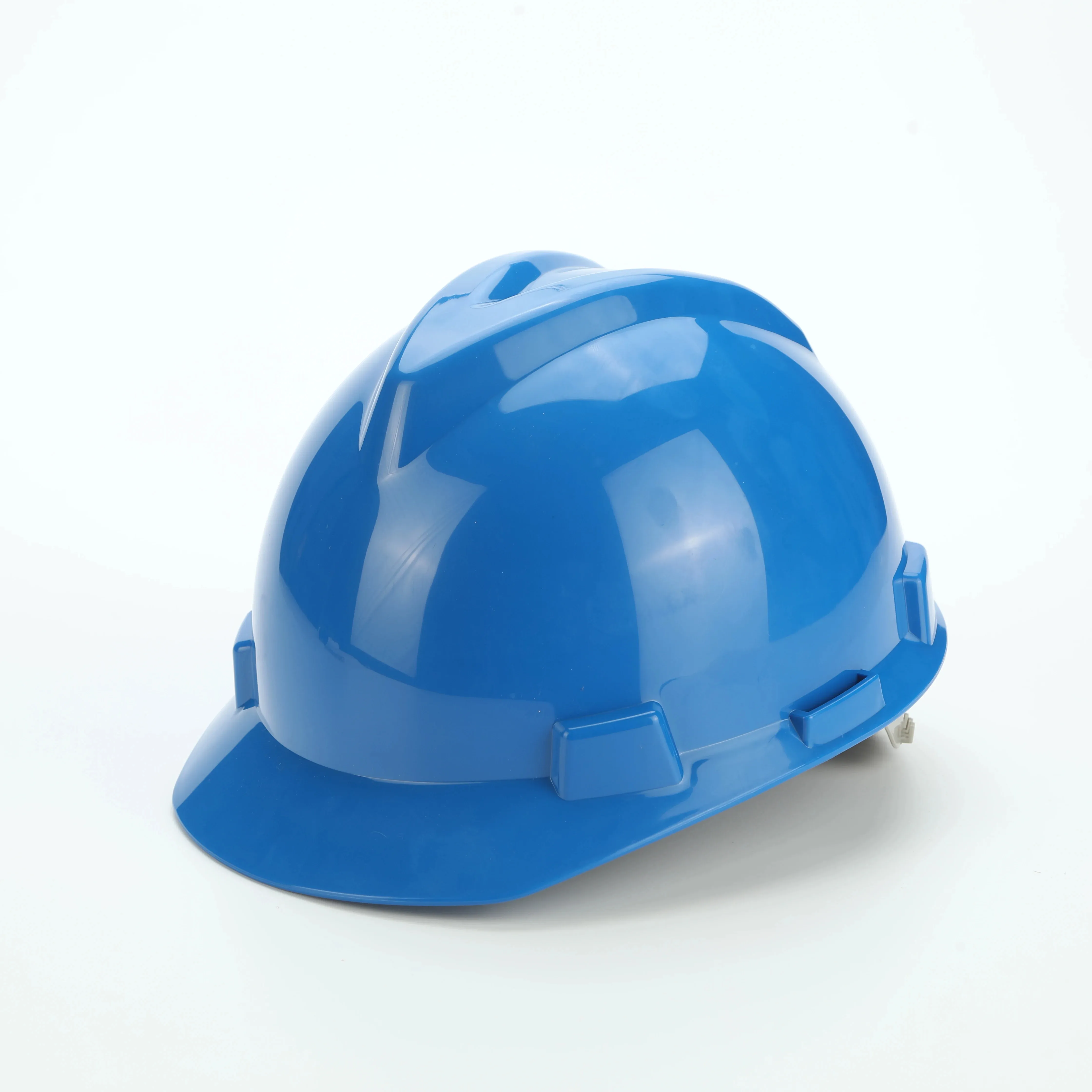 Helm keamanan, bahan HDPE murah, perlindungan tenaga kerja ratchet, konstruksi helm keselamatan