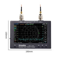 Analyseur de réseau vectoriel SV4401A 50KHz-4.4GHz Écran large de 7 pouces 100db Dynamique NanoVNA Analyseur d'antenne