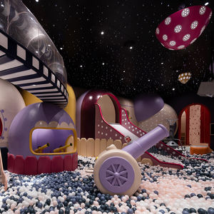 Augustine grande aire de jeux intérieure fosse à balles <span class=keywords><strong>cuisine</strong></span> simulée zones de course éponge matériaux en bois 100 capacité pour centres commerciaux - Product Image 2