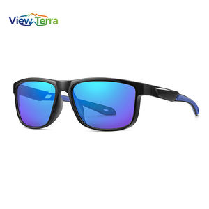 ファッションカスタムロゴ アウトドアUV400カット TAC偏光フィッシングスポーツサングラス メンズ サイクリング/ドライブ用サングラス - Product Image 1