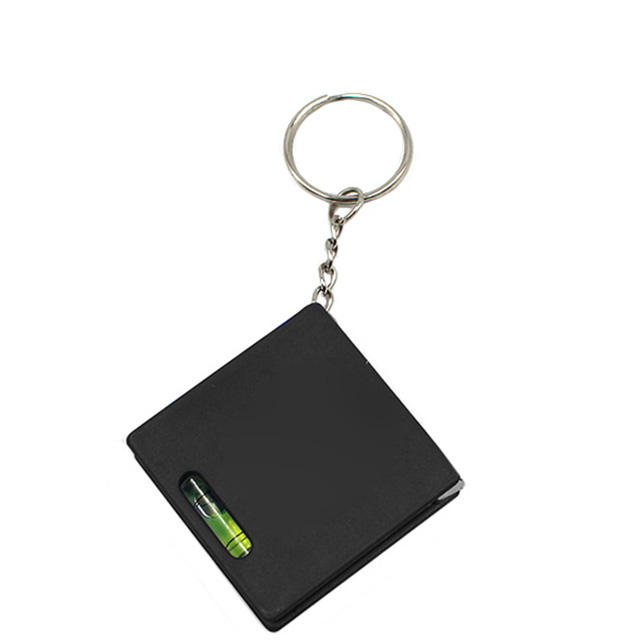 Level Keychain Custom Promotional Mini Steel Tape Measure Keychain