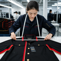Chemise-veste surdimensionnée personnalisée pour femmes, taille plus, tricolore noir, rouge, or, manches longues, boutonnée, du 44 au 58