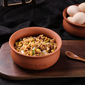 Olla de terracota Biryani india clásica, olla de comida de arcilla de cerámica - Product Image 4