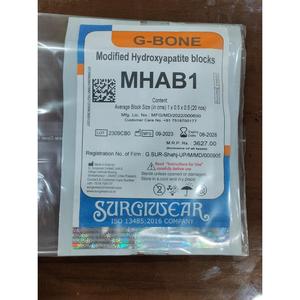 Bloques de Hidroxiapatita Modificada G-Bone de Surgiwear, Polimetilmetacrilato - Product Image 3