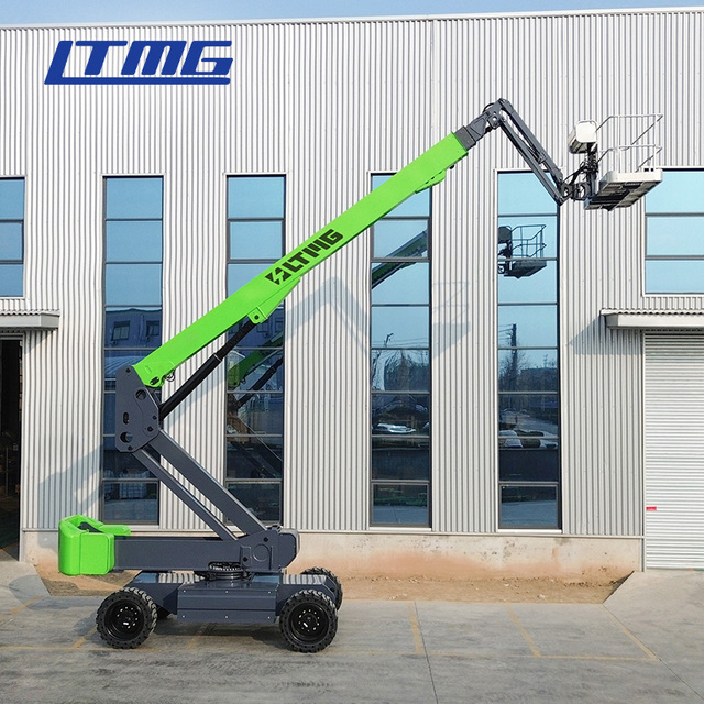 Aerial Work Platform 20m 22m 24m 26mElectric Articulated Boom Lift with Battery Powered