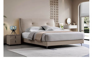 Lit de style simple - Résistant à la transpiration et à l'huile, anti-fissures, résistant à la chaleur, pouvant être désinfecté à l'alcool, <span class=keywords><strong>matelas</strong></span> souple - Product Image 2