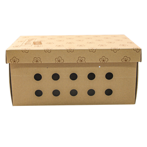 Contenedores de Mudanza, Caja de Embalaje Corrugada Resistente, Caja de Envío con Impresión Personalizada para Almacenamiento y Reubicación - Product Image 1