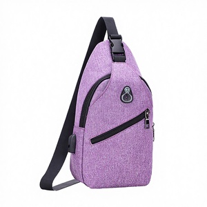 Bolso Bandolera Vintage Casual para Hombre con Cargador USB y Cierre de Cremallera, Bolso de Hombro para Exteriores - Product Image 2