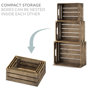 <span class=keywords><strong>ลัง</strong></span>ไม้ขนาดใหญ่ลังไม้พาเลทไม้แบบชนบทสำหรับตกแต่งบ้านของขวัญงานตามสั่ง - Product Image 2