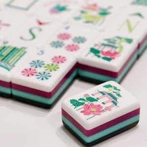 American Mahjong Tile Set | Luxury 4-Layer Acrylic & Custom Tortoise Design | Heritage Edition with Low MOQ - Product Image 2