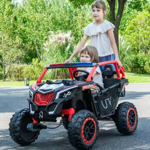 Auto Eléctrico Todoterreno de Doble Tracción para Niños, 24V, Asiento Doble Grande, Control Remoto, Juguete para Niños de 8 a 13 Años - Product Image 1