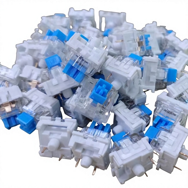 Stock Direct Shipping Mechanical Keyboard Key Switches-Tactile (Blue) Linear (Red) 3D-Printed Stress-Relief Toys Dust-Proof
