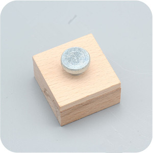 Ensemble de <span class=keywords><strong>papier</strong></span> abrasif en <span class=keywords><strong>bois</strong></span>, bloc de ponçage à main en forme de coin carré, outil de polissage et de meulage des bords du cuir fait à la main - Product Image 3