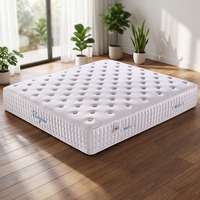 Matelas de luxe de haute qualité pour lit king size, matelas à ressorts avec soulagement de la pression, matelas en mousse à mémoire de forme