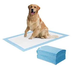 Customized Pet cleaning product pads keep hygiene dry and comfortable big dog sleep pee pads disposable puppy wc training pads