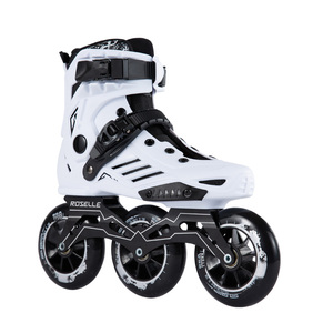 Patins à roulettes de vitesse professionnels en gros pour adultes, 3 roues, patins à roulettes de course, cadre en alliage d'aluminium Roselle, silencieux - Product Image 6