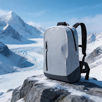 Sac à dos étanche en TPU de qualité supérieure, sac à dos de voyage pour ordinateur portable, sac à dos d'extérieur durable, sac à dos décontracté pour l'école avec port USB