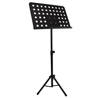 Pupitre de musique en métal noir durable bon marché d'usine pour accessoires d'instruments de musique de violon