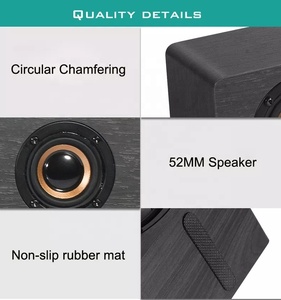 D90 Meilleure barre de son pour téléviseur, enceinte de fête, son puissant, enceinte Bluetooth en bois, enceinte tour, système de cinéma maison - Product Image 6