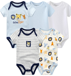 300 Design Body in Maglia Morbida 100% Cotone per Neonati, Abbigliamento Economico 2024, Spedizione Casuale, Tutina per Bambini - Product Image 1