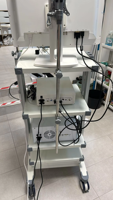 Système d'endoscopie vétérinaire EURVET avec gastroscope flexible CMOS de 8,0 mm et moniteur vidéo sur chariot
