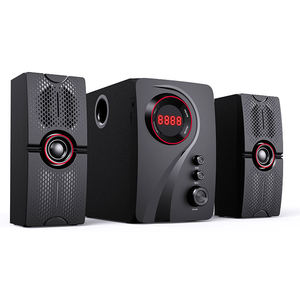 Coomaer, haut-parleur multimédia professionnel 2.1CH avec subwoofer de 4 pouces, avec USB/SD, vente chaude - Product Image 1