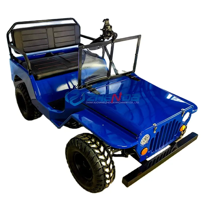 Yüksek kalite mavi mini willys buggy 150cc mini cipler atv go karts satılık