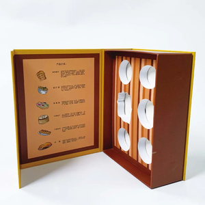 Boîte en carton rigide personnalisée avec revêtement UV, estampage et vernissage pour snacks, épaisseur 2 mm - Product Image 3