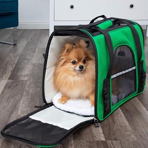 Transporteur pour animaux de compagnie approuvé par les compagnies aériennes Transporteurs souples pour petits chats et chiens de taille moyenne Voyage en <span class=keywords><strong>avion</strong></span> à bord Transportant sous le siège - Product Image 2