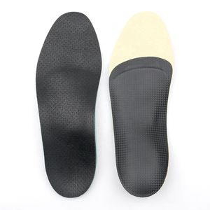 Semelles orthopédiques confortables pour pieds plats, en micro-cuir respirant P10, avec supports de voûte plantaire en Poron rouge, thermoformables - Product Image 5