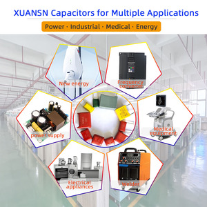 ตัวเก็บประจุฟิล์ม 472J 250V 4700pF 400V 450V 630V ตัวเก็บประจุฟิล์มโพลีโพรพิลีนเคลือบโลหะ <span class=keywords><strong>CBB</strong></span> สำหรับอุปกรณ์การแพทย์ - Product Image 6