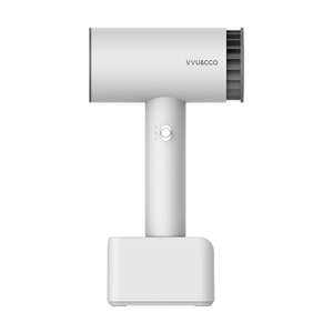 VVU&CCO Portable Battery Powered Cordless Rechargeable <b>Hair</b> <b>Dryer</b> with Concentrator Nozzle Foldable for Home Hotel & Outdoor Use - Product Image 1