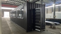 Maison préfabriquée portable facile à construire, conteneur extensible de 20 pieds ou 40 pieds, maison préfabriquée en acier léger, maisons conteneurs avec chambre à coucher