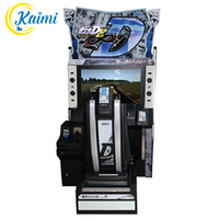 Simulateur de course automobile D8 - Machine de jeu vidéo d'arcade - Jeu de course automobile en métal de grande envergure pour enfants
