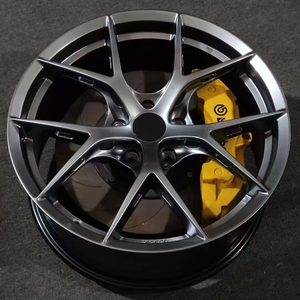 Jantes de voiture GPW 5*112 66.6 19*9.5 Et35 Hyper Black, jantes en alliage à 5 trous avec rayons creux, design de moulage pour BMW AUDI HONDA AUDI - Product Image 5