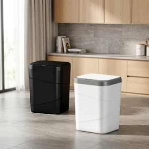 Cubo de Basura Inteligente de 16L con Sensor, Cubo de Basura Automático sin Contacto, de Plástico, para Baño, Cocina, Oficina - Product Image 3