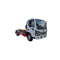 Camion de transfert de déchets municipal détachable Cheng Liwei 4x2 avec bras de ramassage à crochet et bras droit, pour la collecte des déchets