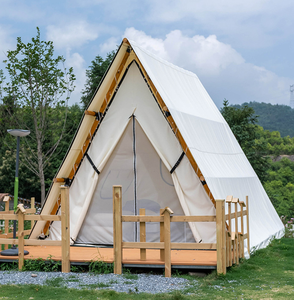 Tente de camping imperméable Cool World, design moderne, quatre saisons, respirante, protection UV, tente safari - Product Image 1